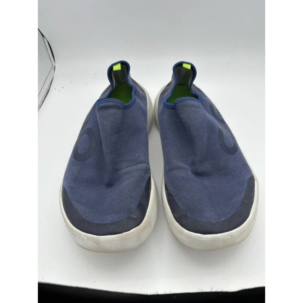 OOFOS Shoes Mens‎ Size 11 Blue Knit Slip On Recovery Casual Comfort Walking